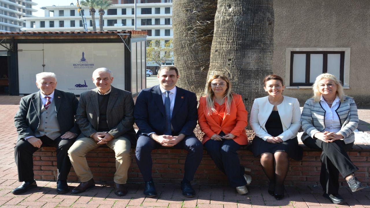 CHP İzmir İl Başkanı Çağatay Güç’ten İzmir Gazeteciler Cemiyeti’ne Ziyaret