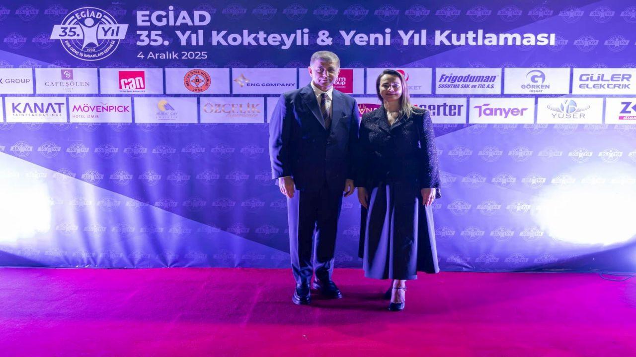 EGİAD yeni yaşını ve yeni yılı birlikte kutladı