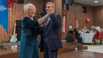 Huzurevinde yeni yıl coşkusu