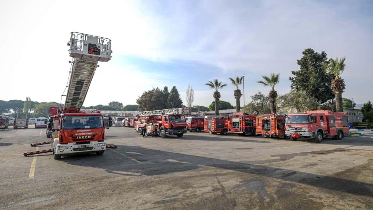 İtfaiye araçlarının bakım üssü: Mekatronik Atölyesi