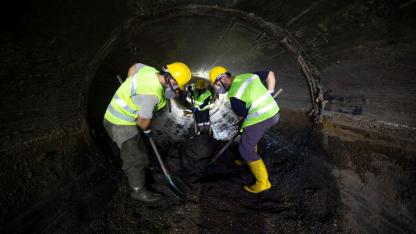 Yer altındaki temizlik Körfez’e nefes aldırıyor