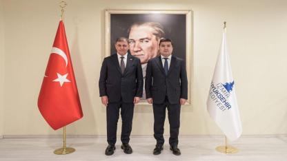 Başkan Tugay Kırgız Başkonsolos Toktobekoviç’i ağırladı