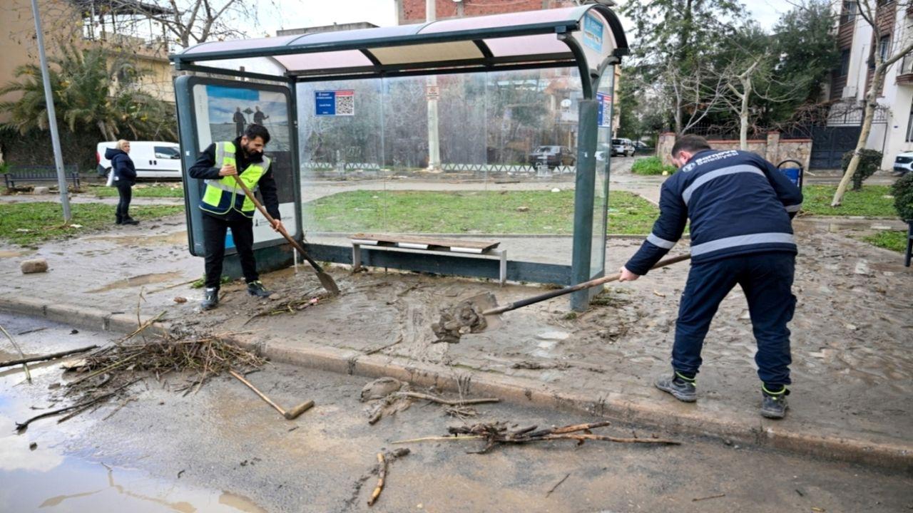 Bornova’da sel alarmı