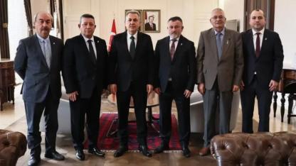 DSP İzmir Yönetiminden Vali Elban’a Ziyaret