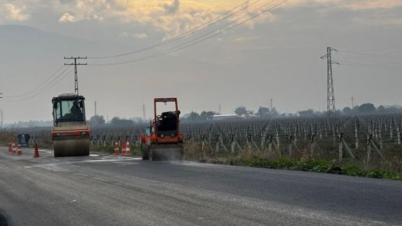 Manisa Büyükşehir Belediyesi, Yollarda Konforu Artırıyor