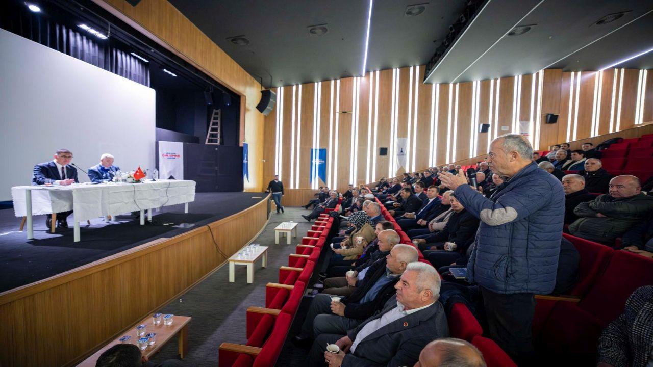 Muhtarlarla çözüm masası Kemalpaşa’da kuruldu