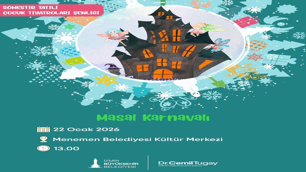 Sömestr tatilinde Çocuk Tiyatroları Şenliği