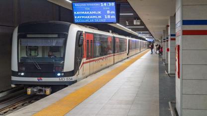 Fahrettin Altay ve Narlıdere arasında metro seferleri yeniden başladı