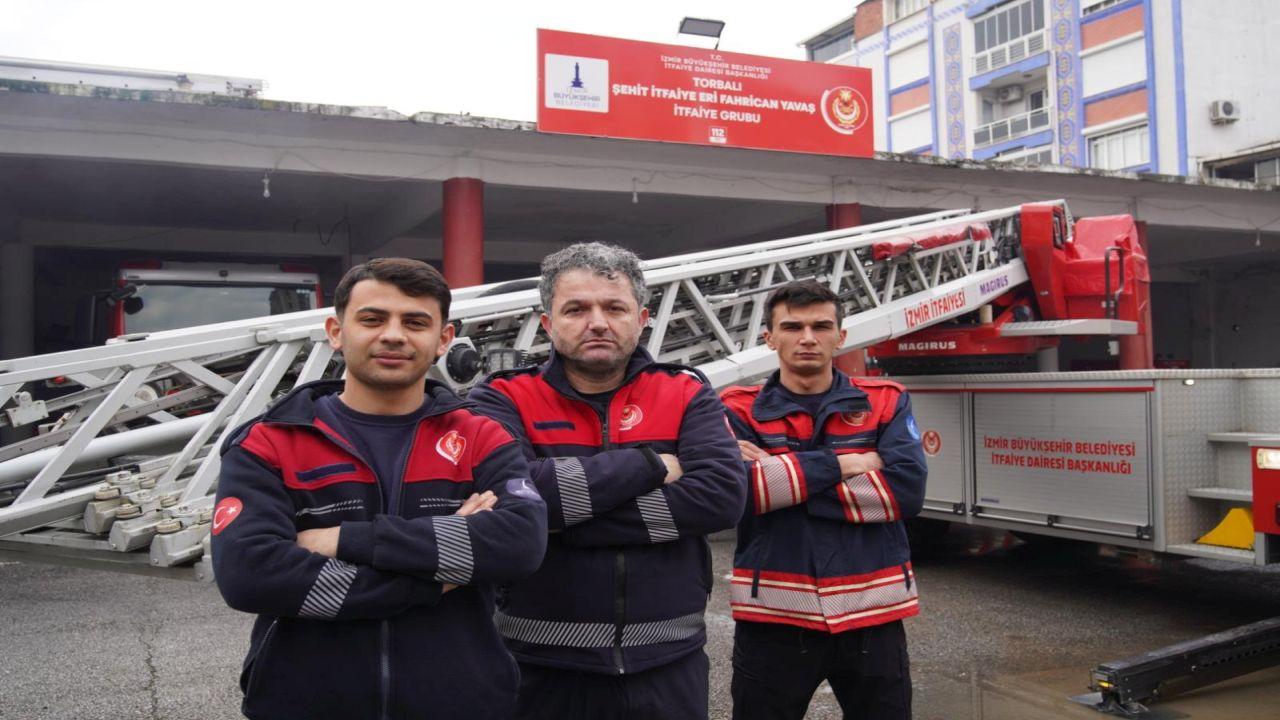 İzmir İtfaiyesi tüm canlıların imdadına yetişiyor