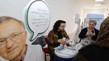Konak’ta rahim ağzı kanserine karşı bilimsel farkındalık