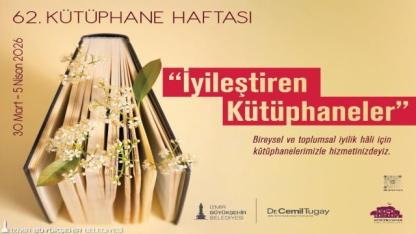 İzmir’de Kütüphaneler Haftası kutlanıyor