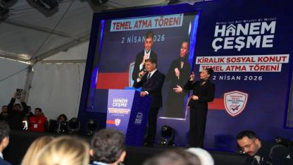 Türkiye’nin ilk kiralık sosyal konut projesi Hanem Çeşme’nin temeli atıldı