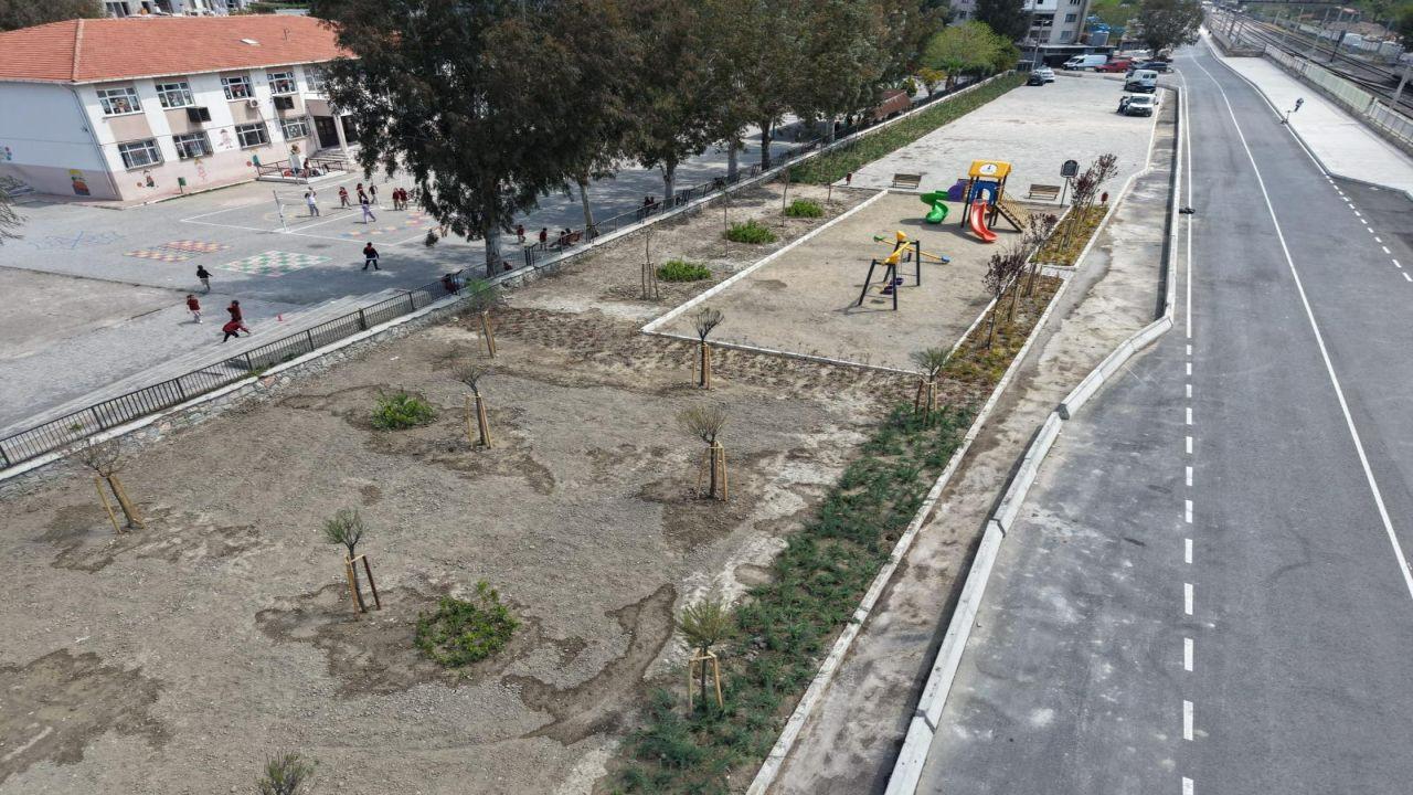 Atıl alan mahalle parkına dönüştü