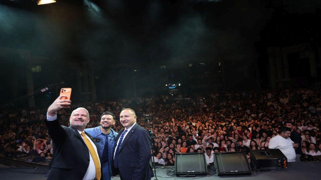 Üniversitede Menemen Belediyesi rüzgarı esti
